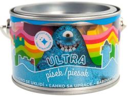 EP line Ultra písek kinetický magický 200g modrý s glitry s formičkami v plechovce