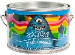 EP line Ultra písek kinetický magický 200g modrý set s formičkami v plechovce