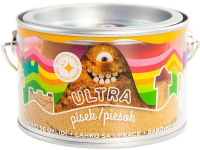 EPEE EP Line Ultra písek kinetický magický 200g zlatý s glitry s formičkami v plechovce