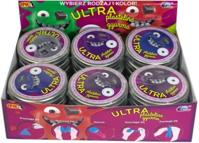 EPEE EP Line Ultra plastelína magnetická 80g různé barvy v plechové krabičce