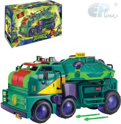 EP line Želvy Ninja tank laboratoř 10 funkcí 2v1 set s doplňky plast
