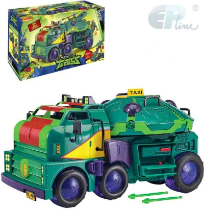 EPEE EP line Želvy Ninja tank laboratoř 10 funkcí 2v1 set s doplňky plast EPEE EP line Želvy Ninja tank laboratoř 10 funkcí 2v1 set s doplňky plast