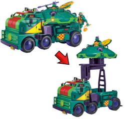 EP line Želvy Ninja tank laboratoř 10 funkcí 2v1 set s doplňky plast