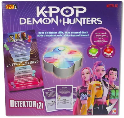 EPEE EP Line Hra K-POP Demon Hunters Detektor lži na baterie Světlo Zvuk