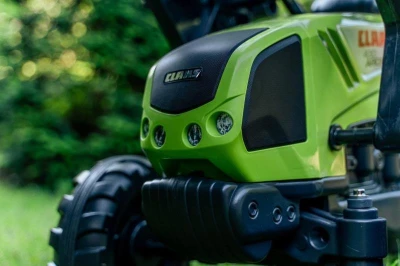 Falk Šliapací traktor 1040 Clas Arion 430 s nakladačom a vlečkou