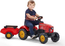 Falk Šlapací traktor 2030AB SuperCharger s vlečkou a otevírací kapotou