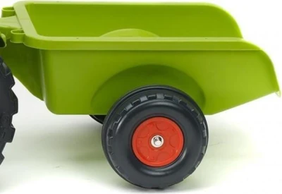 Falk Šlapací traktor 2040A Claas Arion s vlečkou