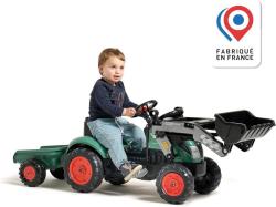 Falk Šlapací traktor 2054ML Farm Lander - Vintage s nakladačem a vlečkou (VÝPRODEJ)