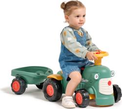 Falk traktor baby Maurice zelený vintage s přívěsem