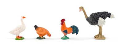 FAUNICA Farma herní set se zvířátky a doplňky plast