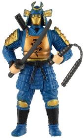 Figurka akční bojovník ninja set se zbraněmi různé druhy plast