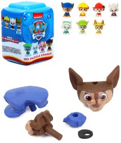 Figurka Paw Patrol 3D skládačka / mazací guma 2v1 s překvapením