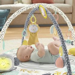 Fisher Price Baby hrací dečka Go Bananas na baterie Světlo Zvuk pro miminko