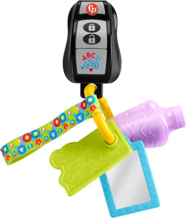Fisher Price Baby klíč s aktivitami pro miminko na baterie Zvuk