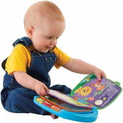 Fisher Price Baby knížka hudební učíme se říkanky CZ na baterie Světlo Zvuk