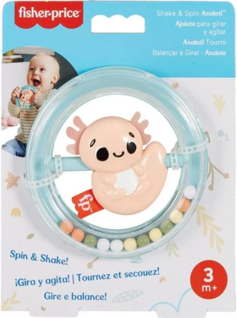 Fisher Price Baby kousátko / chrastítko zvířátko 3 druhy pro miminko