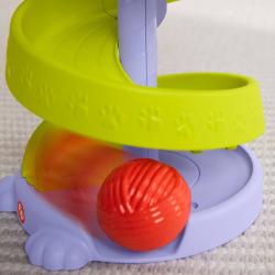 Fisher Price Baby kuličková dráha kočička věž + 5 kuliček pro miminko