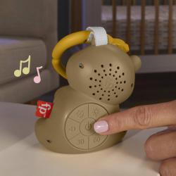 Fisher Price Baby medvídek zklidňující na baterie Světlo Zvuk pro miminko