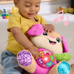 Fisher Price Baby mluvicí pejskova sestřička interaktivní na baterie Světlo Zvuk