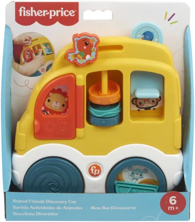 Fisher Price Baby objevujeme se zvířátky aktivity pro miminko 2 druhy