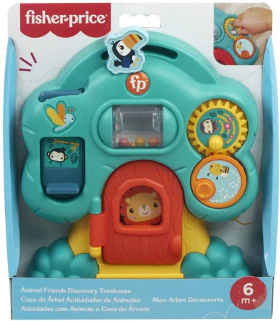 Fisher Price Baby objevujeme se zvířátky aktivity pro miminko 2 druhy