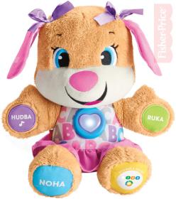 Fisher Price Baby pejskova sestřička interaktivní naučná na baterie Světlo Zvuk Fisher Price Baby pejskova sestřička interaktivní naučná na baterie Světlo Zvuk