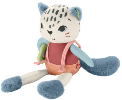 Fisher Price Baby sněžný leopard zvířátko s aktivitami Eko pro miminko