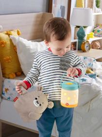 Fisher Price Baby usínáček s medvídkem a světluškami 3v1 na baterie Světlo Zvuk