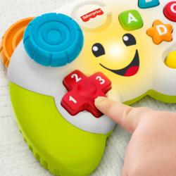 Fisher Price Baby veselý herní ovladač pro miminko na baterie Světlo Zvuk