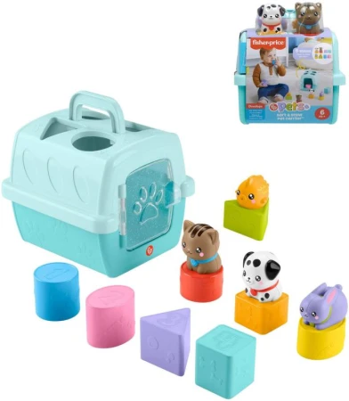 Fisher Price Baby vkládačka přepravní box se zvířátky pro miminko Fisher Price Baby vkládačka přepravní box se zvířátky pro miminko