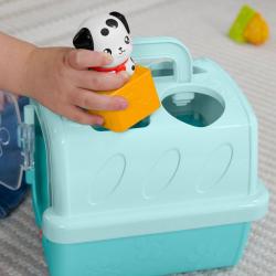 Fisher Price Baby vkládačka přepravní box se zvířátky pro miminko