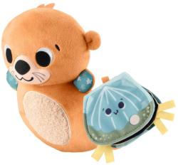 Fisher Price Baby vydra plyšová senzorická set s knížkou pro miminko