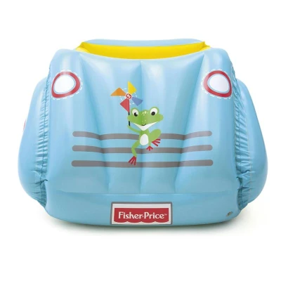 FISHER PRICE Dětské nafukovací autíčko Fisher-Price s míčky 119x79x51 cm