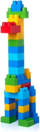 Fisher Price MEGA BLOKS Stavebnice 60 dílků v plastové tašce pro kluky
