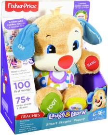 Fisher Price Pejsek mluvící interaktivní na baterie zpívá CZ Světlo Zvuk