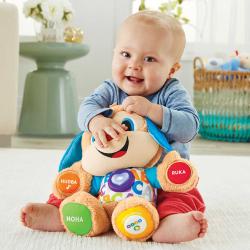 Fisher Price Pejsek mluvící interaktivní na baterie zpívá CZ Světlo Zvuk
