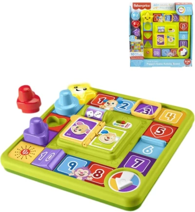 Fisher Price Pejskova zábavná baby hrací deska na baterie Světlo Zvuk Fisher Price Pejskova zábavná baby hrací deska na baterie Světlo Zvuk