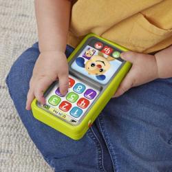 Fisher Price Pejskův baby chytrý telefon naučný na baterie Světlo Zvuk