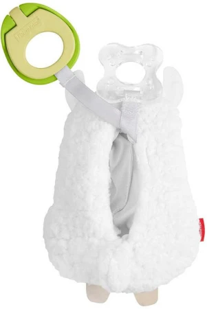 Fisher Price PLYŠ Baby klip na dudlík pro miminko 2 druhy (plyšová hračka)