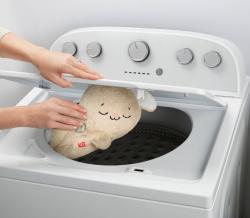 Fisher Price PLYŠ Baby králíček usínáček pro miminko na baterie Světlo Zvuk