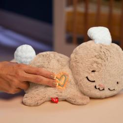 Fisher Price PLYŠ Baby králíček usínáček pro miminko na baterie Světlo Zvuk