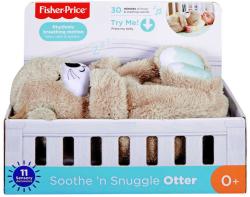 Fisher Price PLYŠ Baby usínáček podřimující vydra na baterie Světlo Zvuk pro miminko