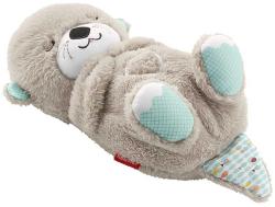 Fisher Price PLYŠ Baby usínáček podřimující vydra na baterie Světlo Zvuk pro miminko
