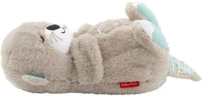 Fisher Price PLYŠ Baby usínáček podřimující vydra na baterie Světlo Zvuk pro miminko
