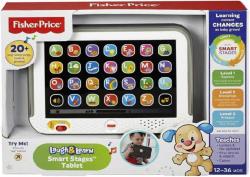 Fisher Price Tablet dětský Smart Stages naučný 3 úrovně plast Světlo Zvuk