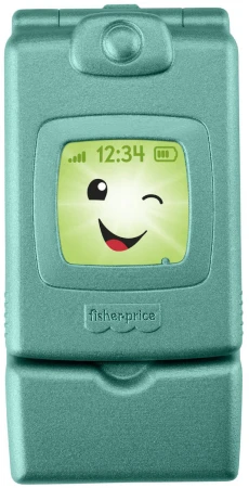 Fisher Price Telefon mobilní baby vyklápěcí na baterie pro miminko Zvuk