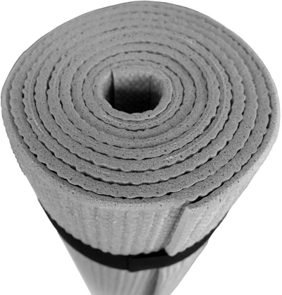 Fitness podložka Yoga 173x61cm na aerobic 4mm černá na cvičení