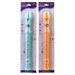 Flétna 32cm na kartě 4 barvy