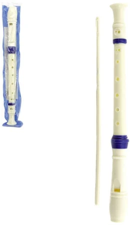 Flétna dětská 33cm s čistítkem v plastovém obalu (hudební nástroje) Flétna dětská 33cm s čistítkem v plastovém obalu (hudební nástroje)