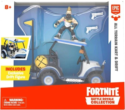 Fortnite Battle Royale W2 Auto herní set s figurkou a doplňky plast